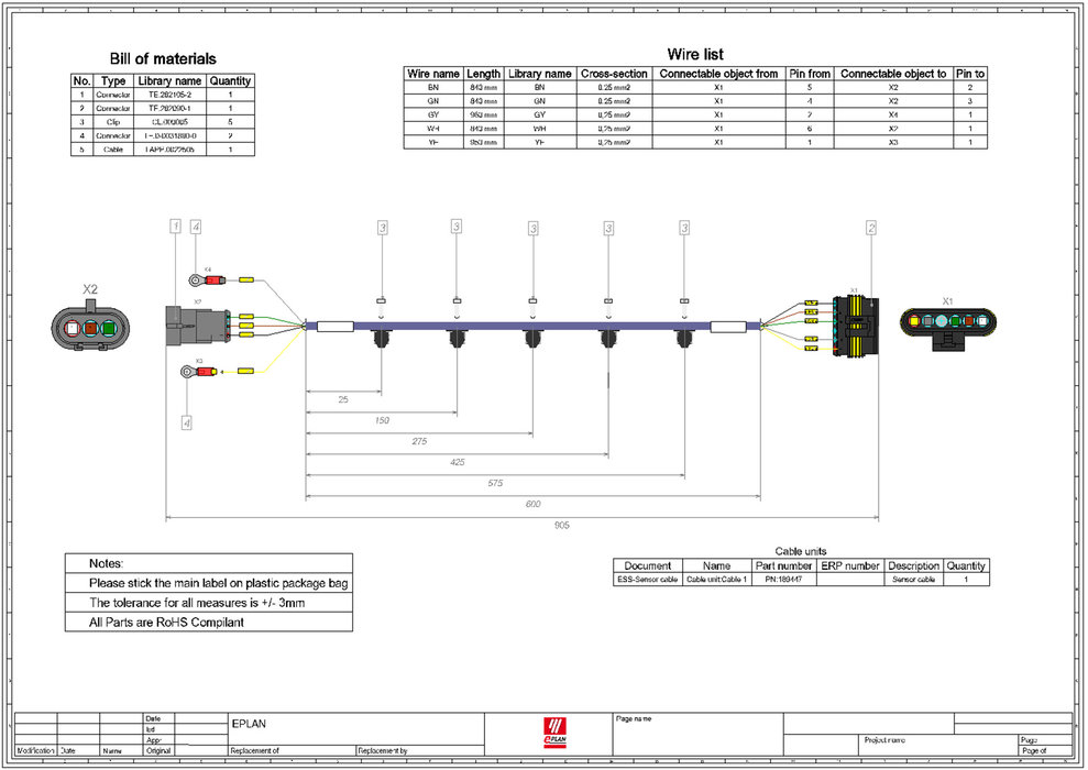 Eplan Harness proD 2.6 
Comprehensively carefree through to manufacturing